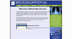 Desktop Screenshot of minutemanservices.net